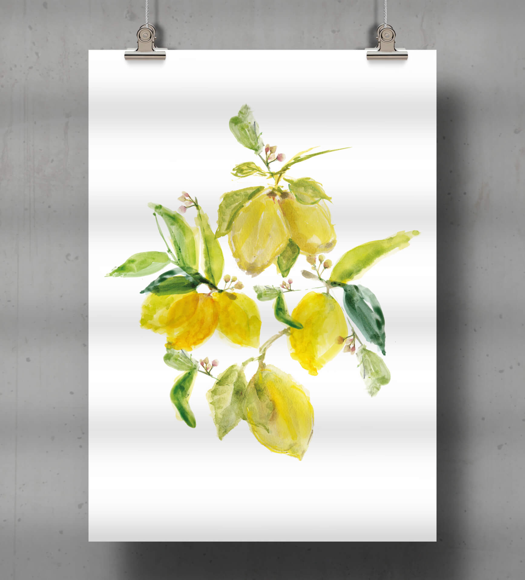 Lemon Lime Poster