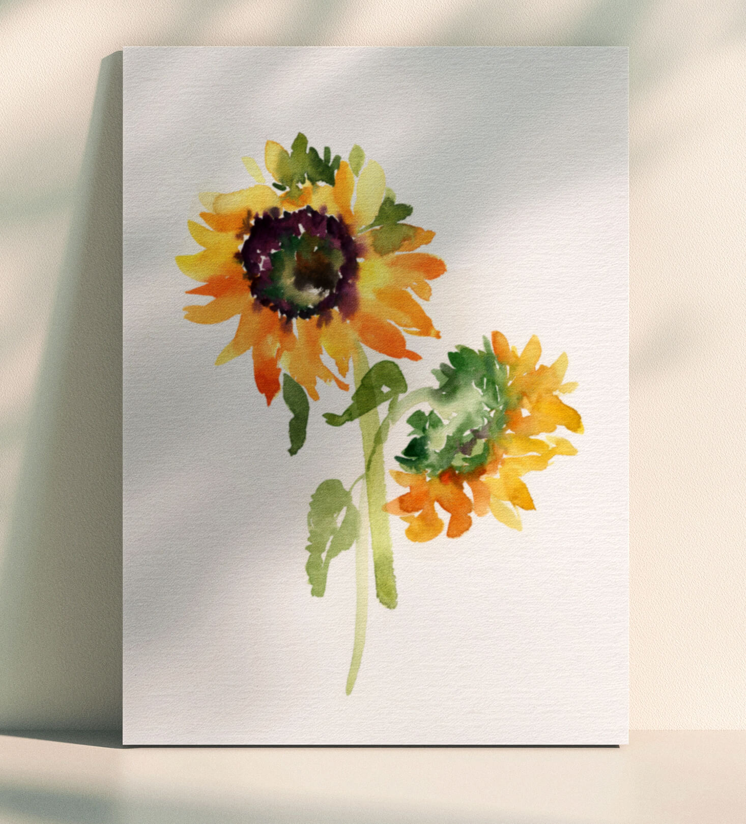 Sun Flower Poster