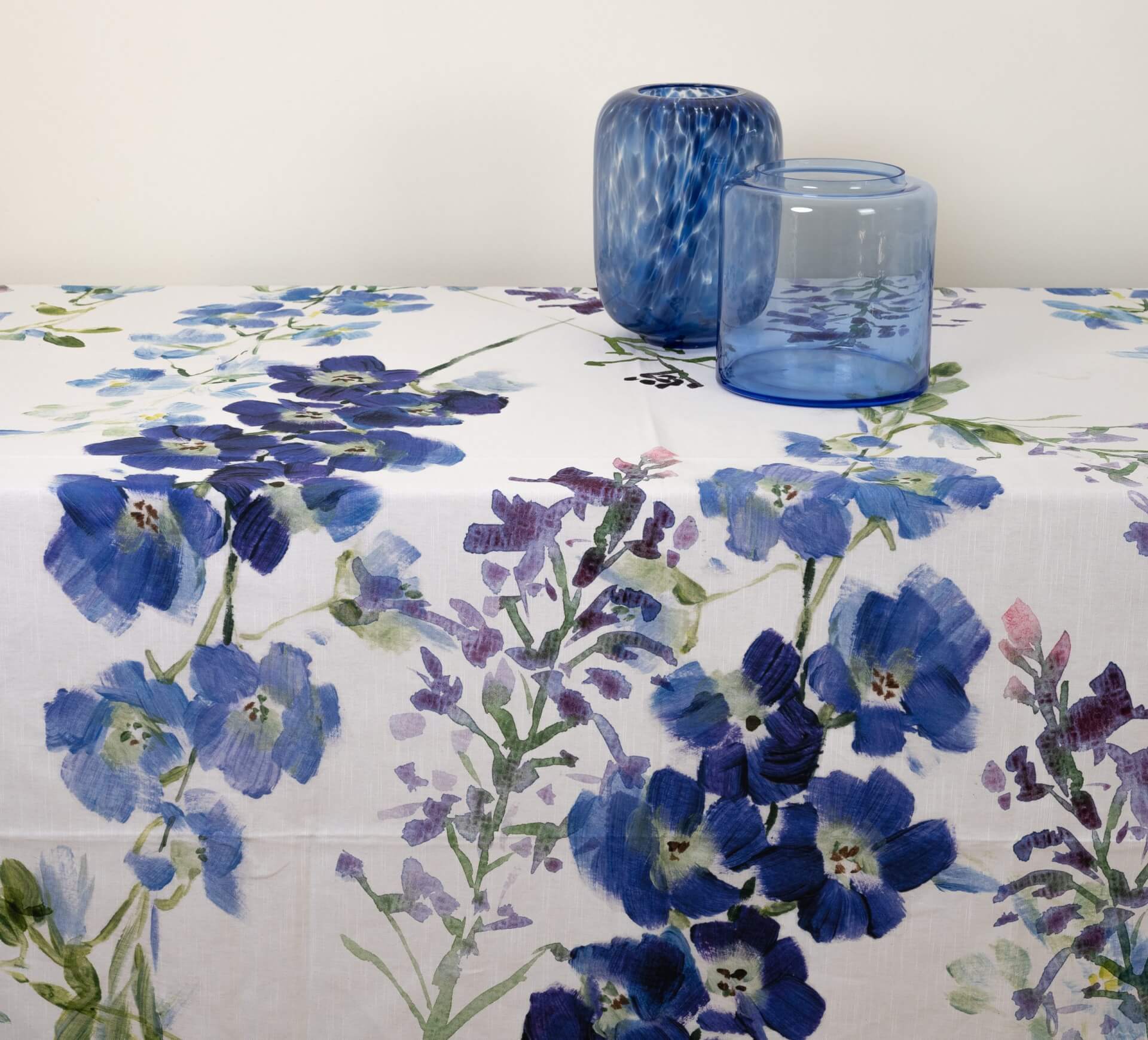 Blue Garden table cloth