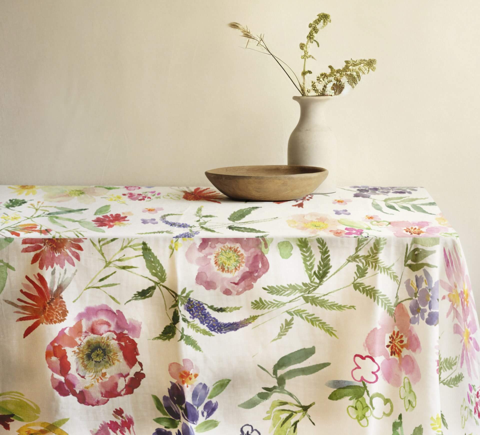 Spring table cloth