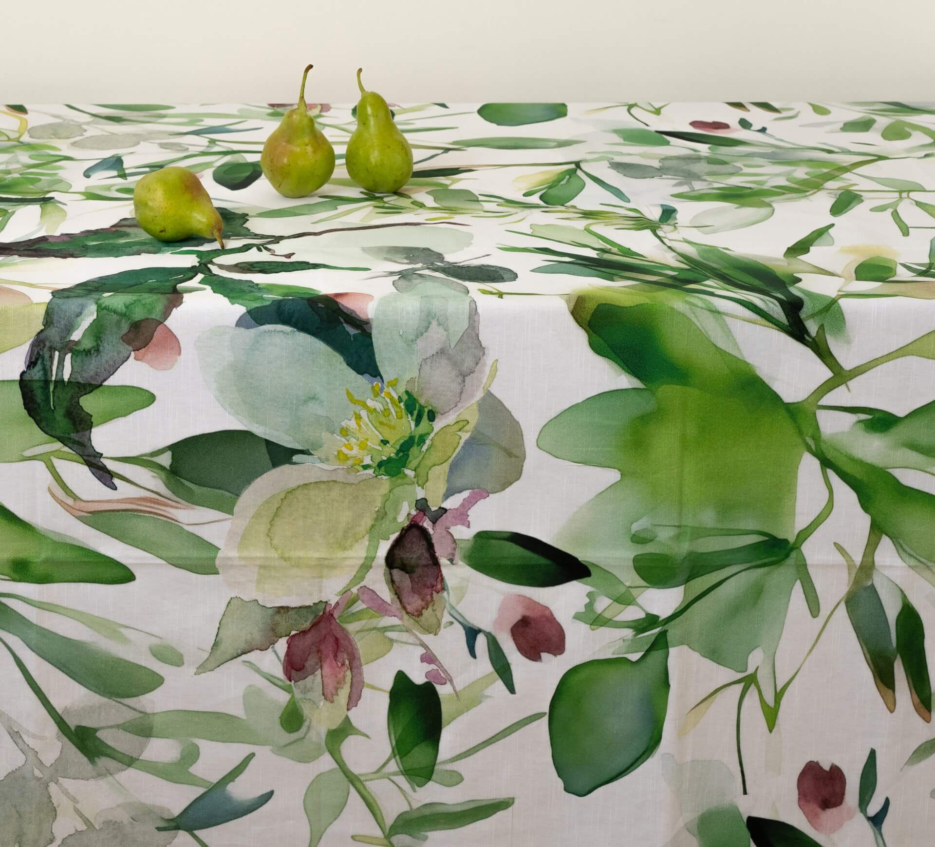Green Orchard table cloth