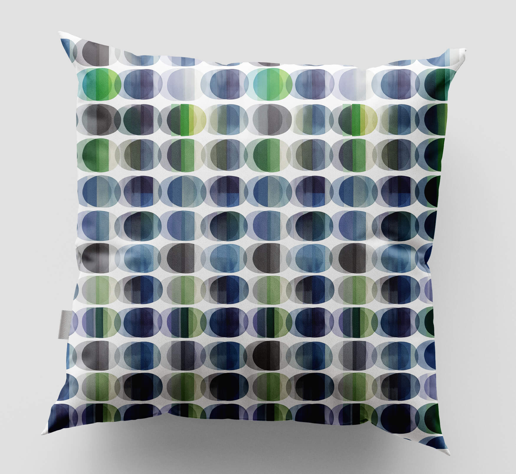 Blue Orbit pillow case