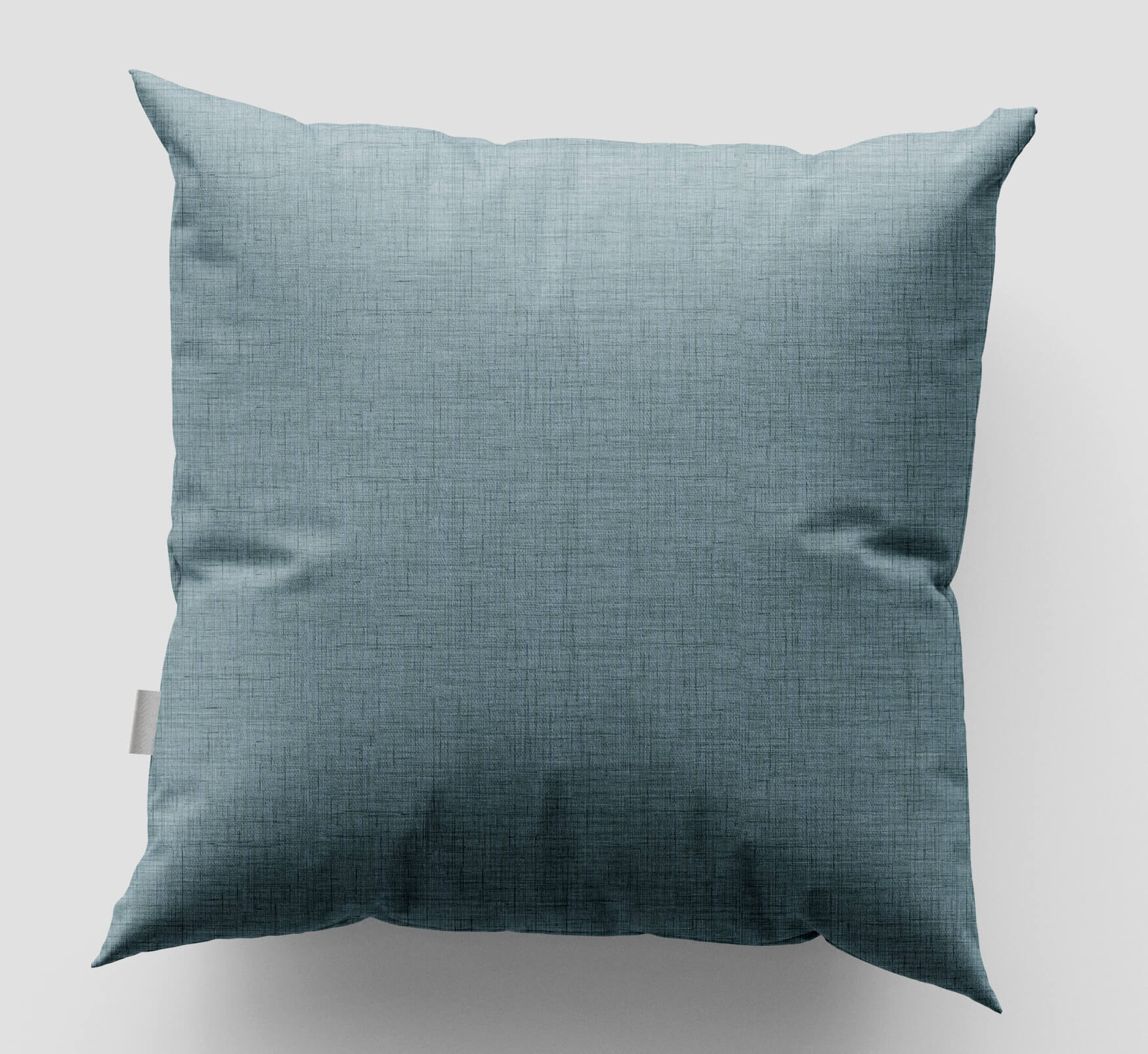 Light blue pillow case