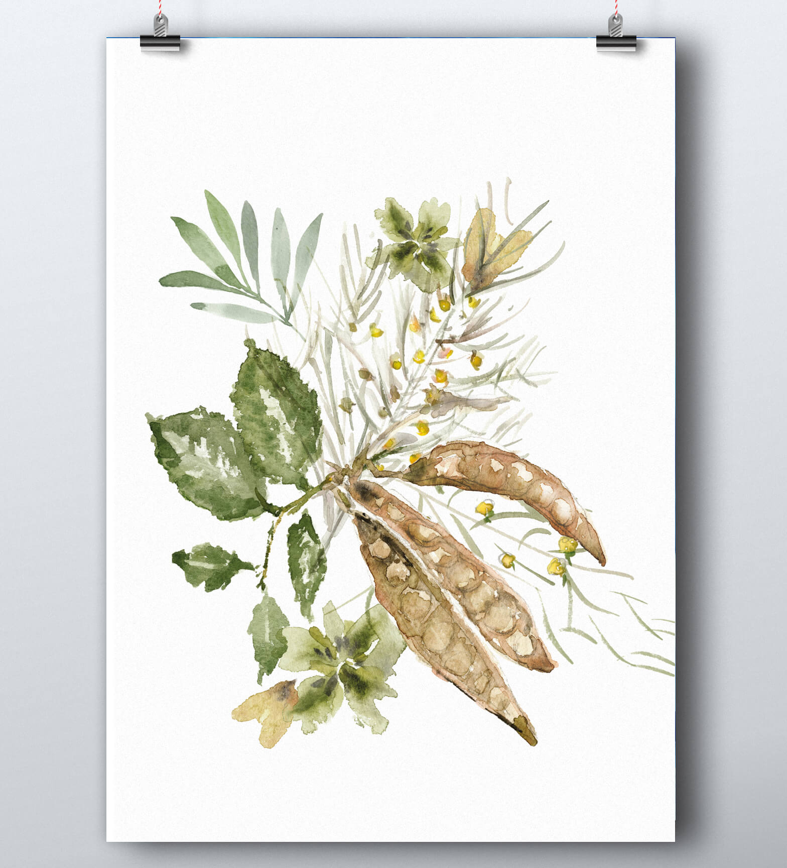 Notes Botanica Poster